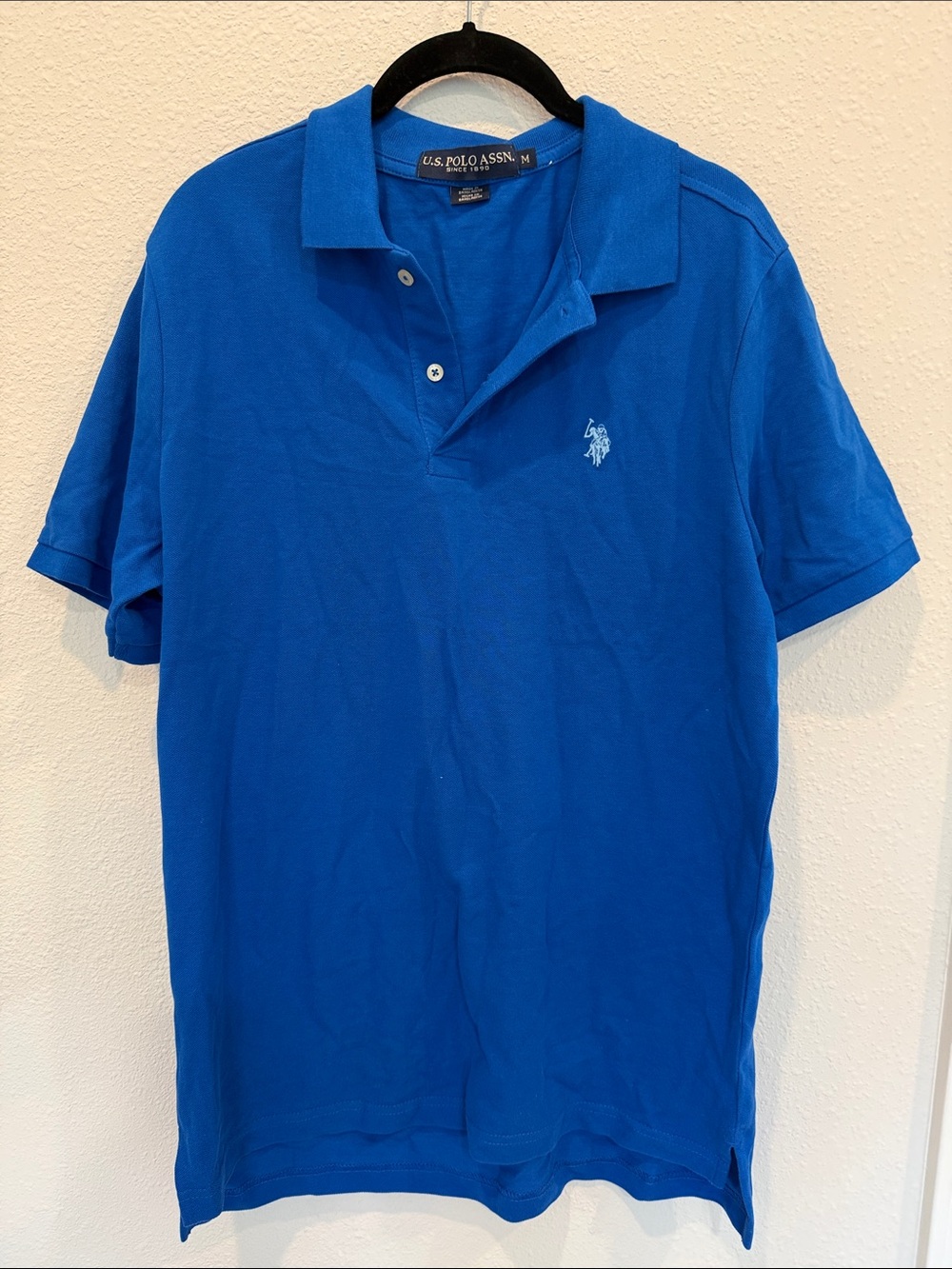 U.S. Polo Assn. Men's Bright Blue Polo Shirt